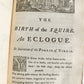 1731 Poems on Several Occasions 2 VOLUMES POETRY by JOHN GAY antique