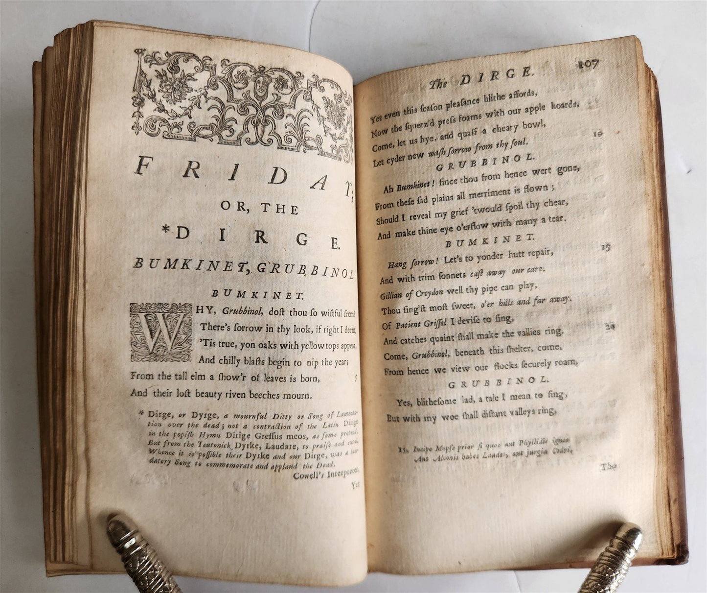 1731 Poems on Several Occasions 2 VOLUMES POETRY by JOHN GAY antique