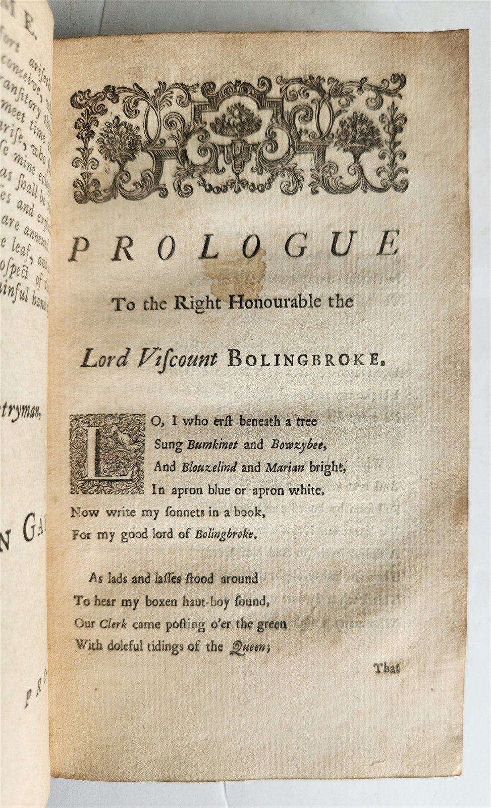 1731 Poems on Several Occasions 2 VOLUMES POETRY by JOHN GAY antique