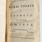 1731 Poems on Several Occasions 2 VOLUMES POETRY by JOHN GAY antique