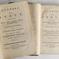 1777 Letters From Italy in the Years 1770 and 1771 2 VOLS by Anna Riggs antique
