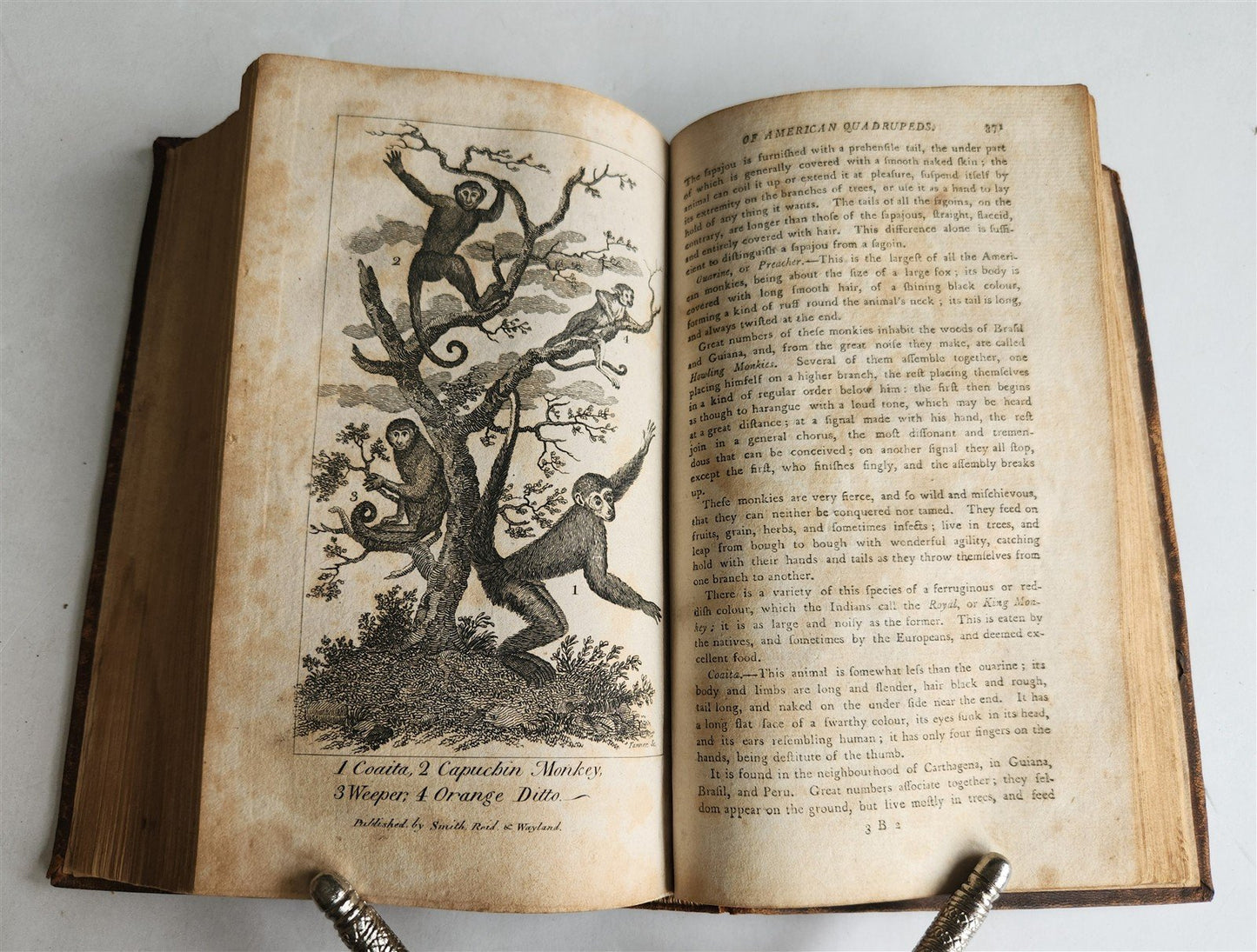 1796 Historical Geographical Commercial Philosophical View of USA 4 VOLS antique