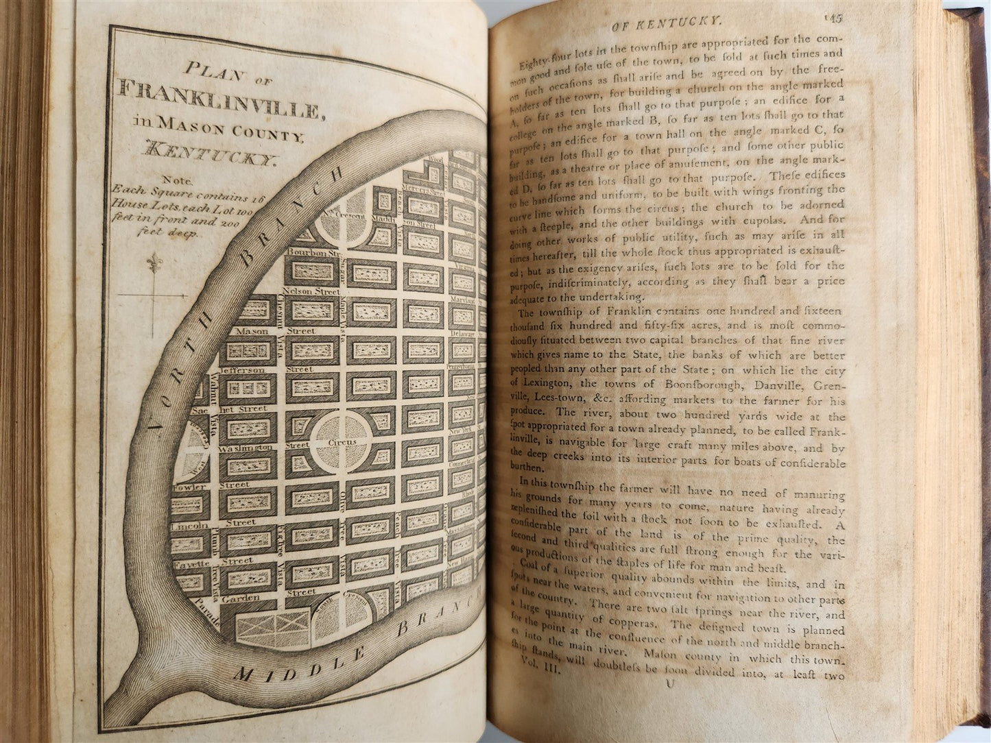1796 Historical Geographical Commercial Philosophical View of USA 4 VOLS antique