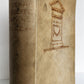1910 LA MASCHERA di BRUTO antique poetry theatre VELLUM BOUND illustrated