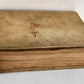 1910 LA MASCHERA di BRUTO antique poetry theatre VELLUM BOUND illustrated