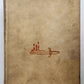 1910 LA MASCHERA di BRUTO antique poetry theatre VELLUM BOUND illustrated