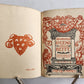 1910 LA MASCHERA di BRUTO antique poetry theatre VELLUM BOUND illustrated
