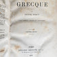 1876 HISTORY of GREECE antique VELLUM BOUND illustrated HISTOIRE CRECQUE