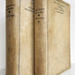 1908 THEATRE by MAURICE DONNAY 2 volumes VELLUM BOUND