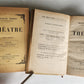 1908 THEATRE by MAURICE DONNAY 2 volumes VELLUM BOUND