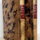 1855 WORKS by Heinrich Koenig antique 2 VOLUMES w/ DECORATIVE BINDINGS in German