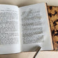 1855 WORKS by Heinrich Koenig antique 2 VOLUMES w/ DECORATIVE BINDINGS in German