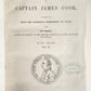 1842 VOYAGES of CAPTAIN COOK ILLUSTRATED 2 VOLUMES antique in ENGLISH