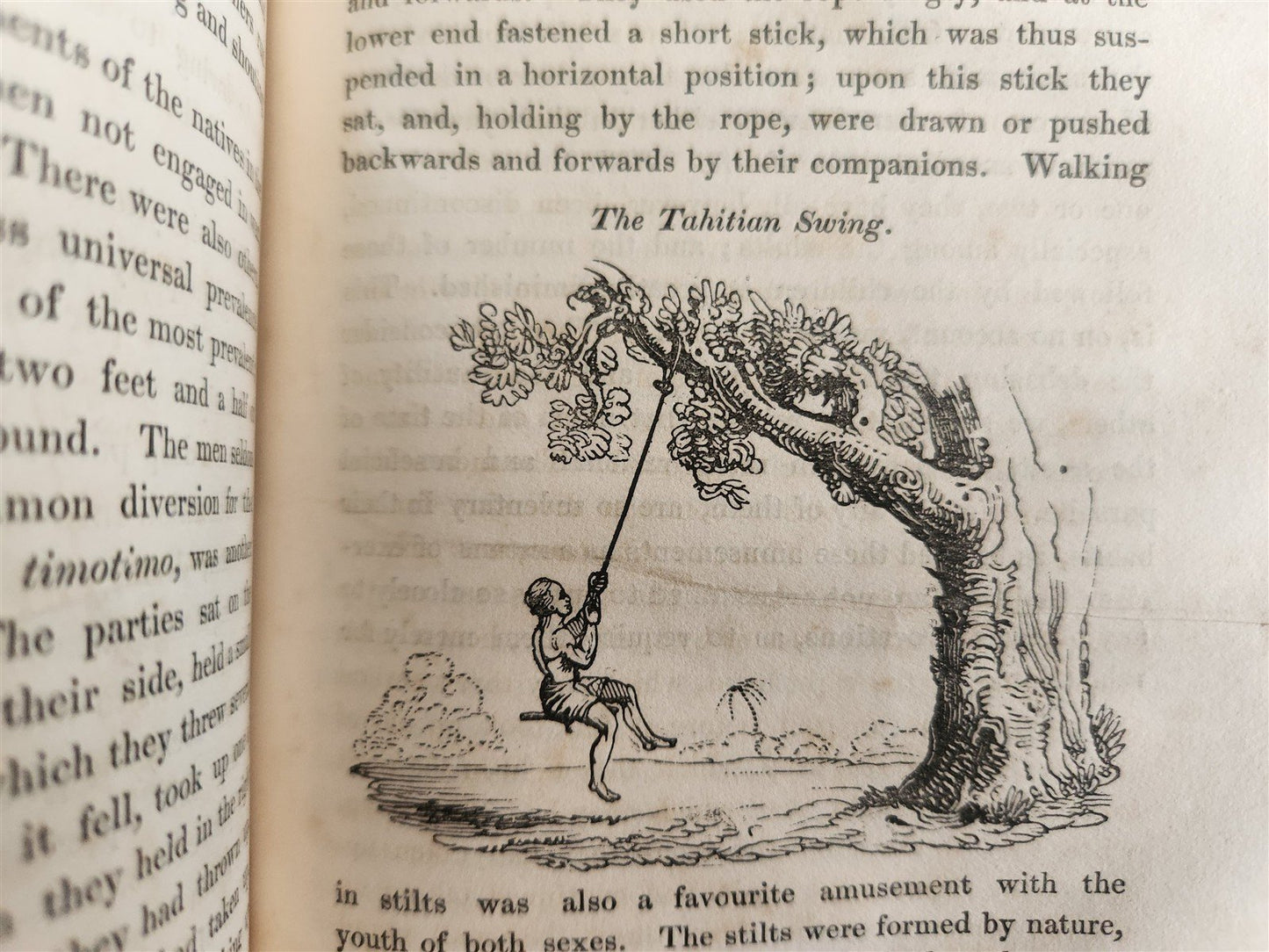 1829 POLYNESIA ILLUSTRATED 2 VOLS antique History Mythology Traditions Manners