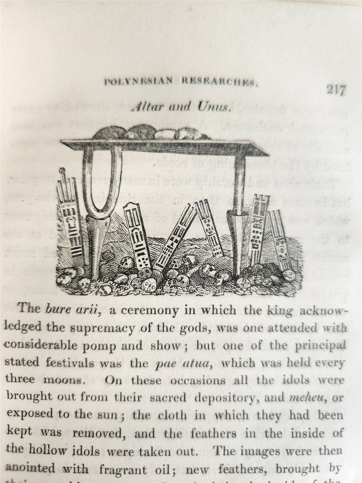 1829 POLYNESIA ILLUSTRATED 2 VOLS antique History Mythology Traditions Manners