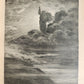 1890 BIBLE in SWEDISH ANTIQUE VICTORIAN MASSIVE FOLIO GUSTAVE DORE ILLUSTRATED