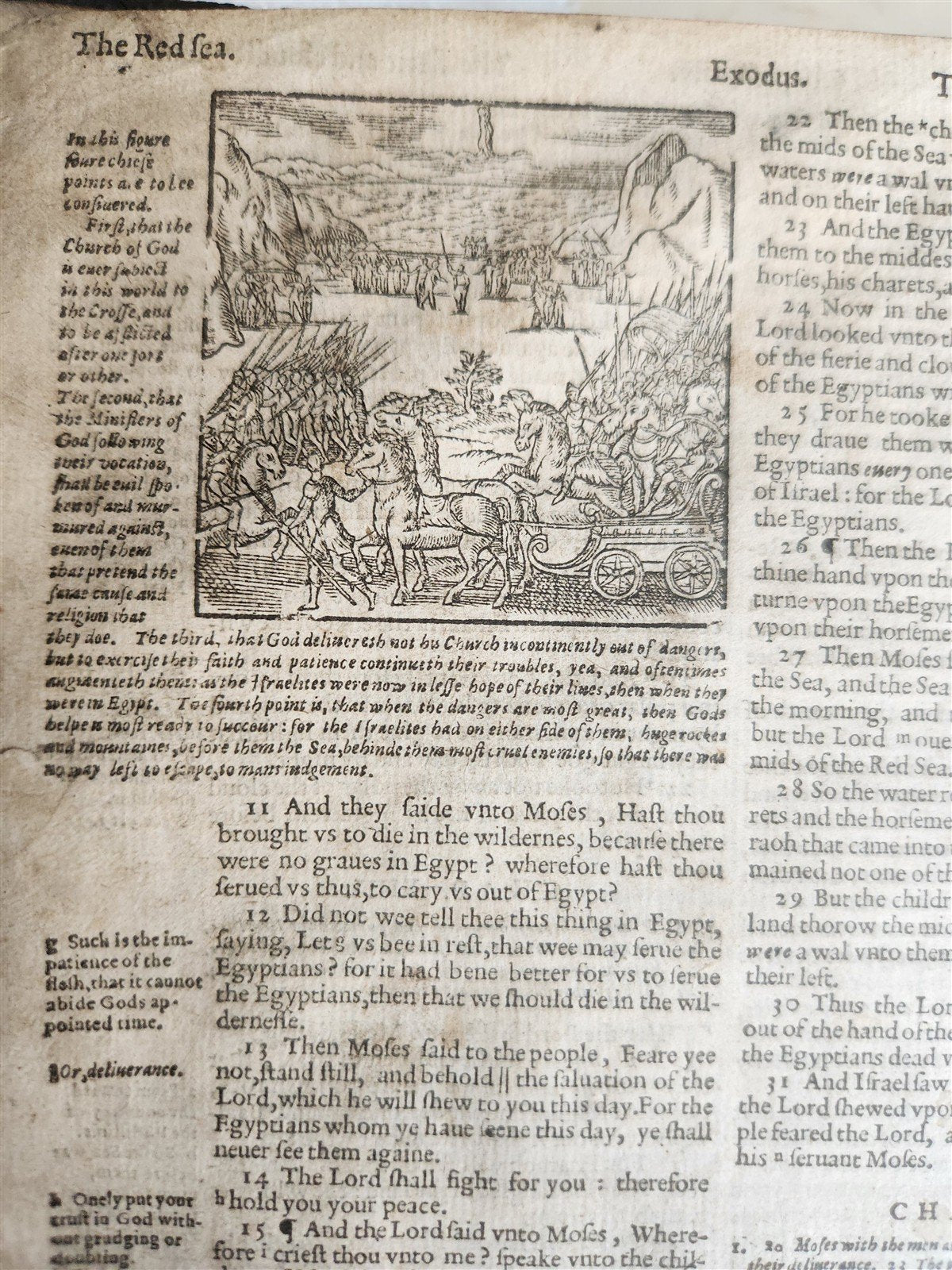 1615 BIBLE in ENGLISH by ROBERT BARKER antique ILLUSTRATED
