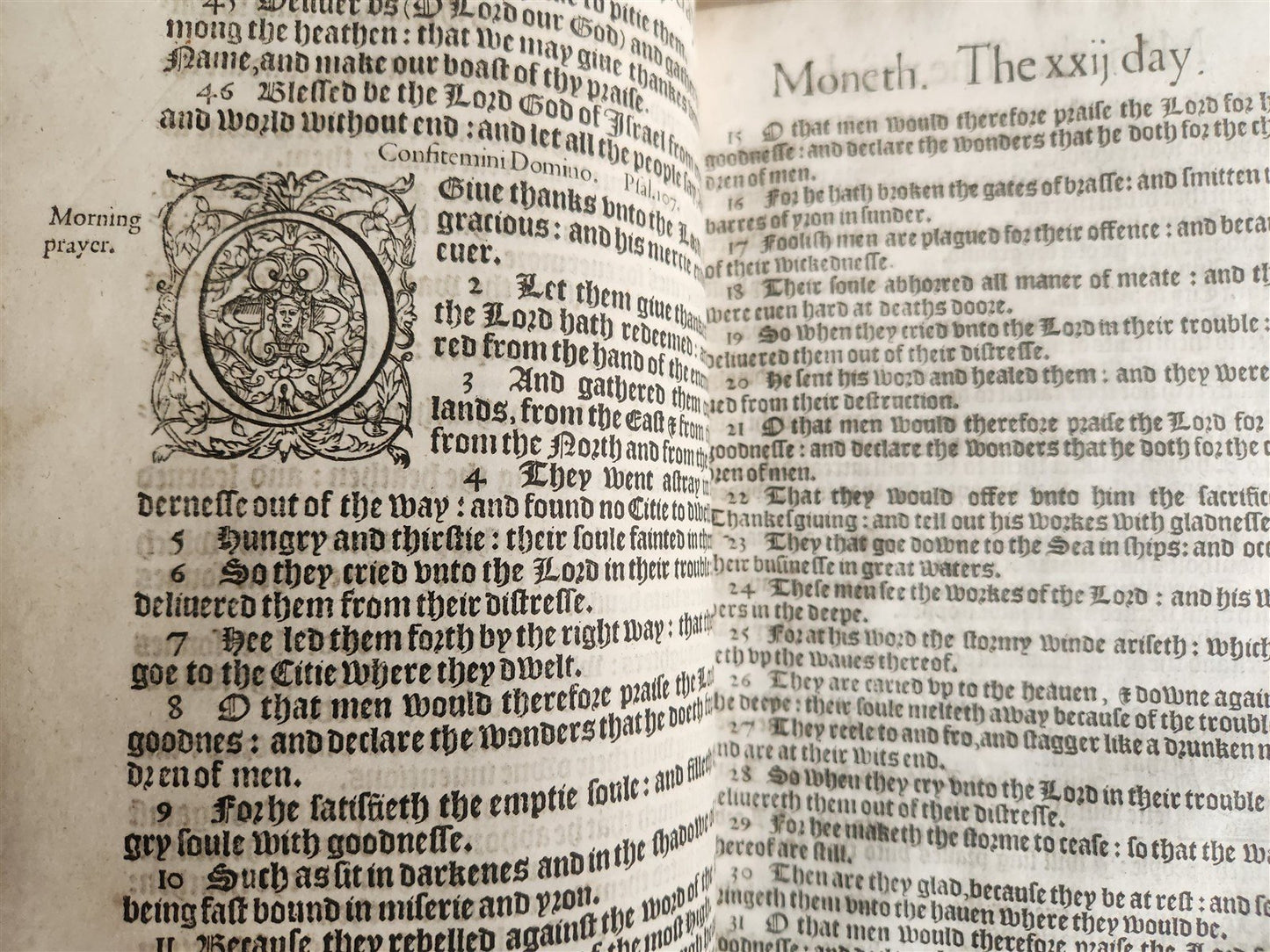 1610 BIBLE in ENGLISH by ROBERT BARKER antique GENEVA VERSION
