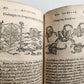 1584 ILLUSTRATED HISTORY of PLANTS & ANIMALS by Linocier antique VELLUM BOUND