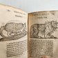1584 ILLUSTRATED HISTORY of PLANTS & ANIMALS by Linocier antique VELLUM BOUND