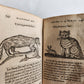 1584 ILLUSTRATED HISTORY of PLANTS & ANIMALS by Linocier antique VELLUM BOUND