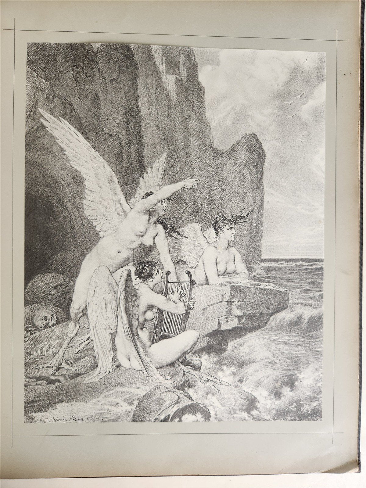 1880s OVID'S METAMORPHOSES ILLUSTRATED antique EROTICA LARGE FOLIO