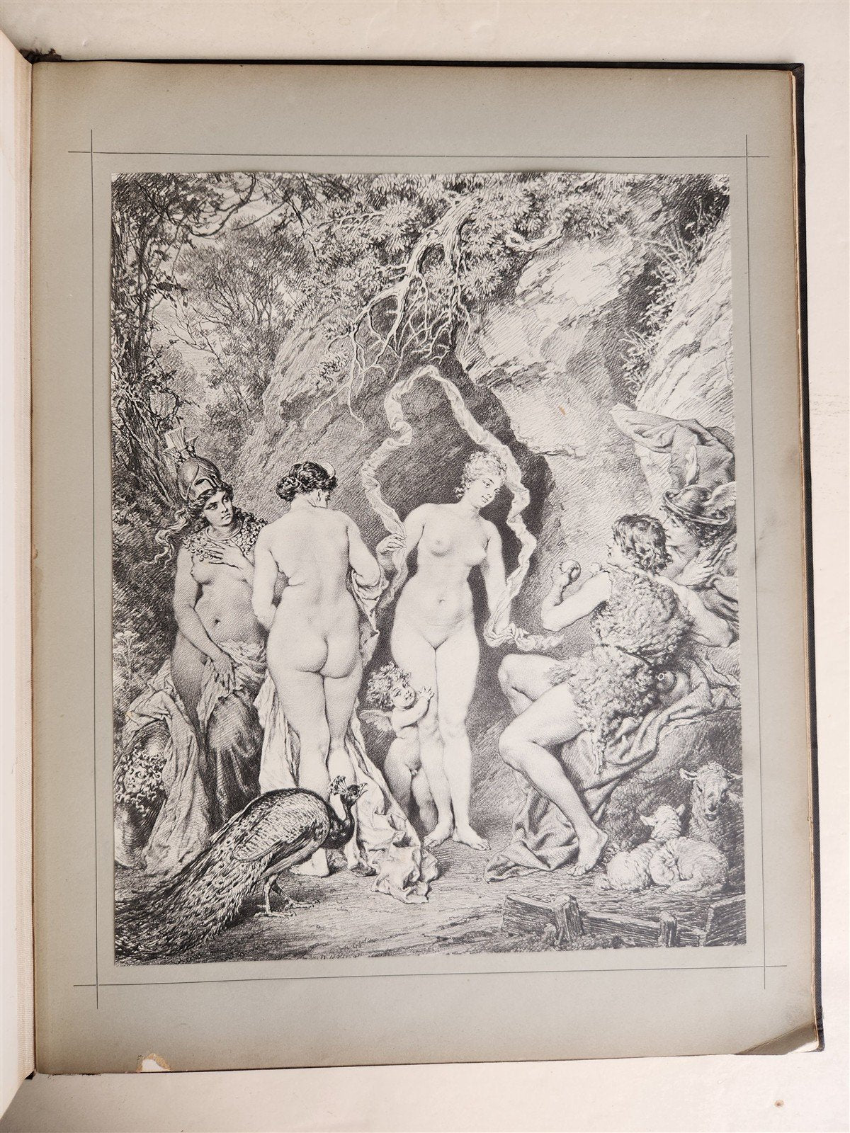 1880s OVID'S METAMORPHOSES ILLUSTRATED antique EROTICA LARGE FOLIO