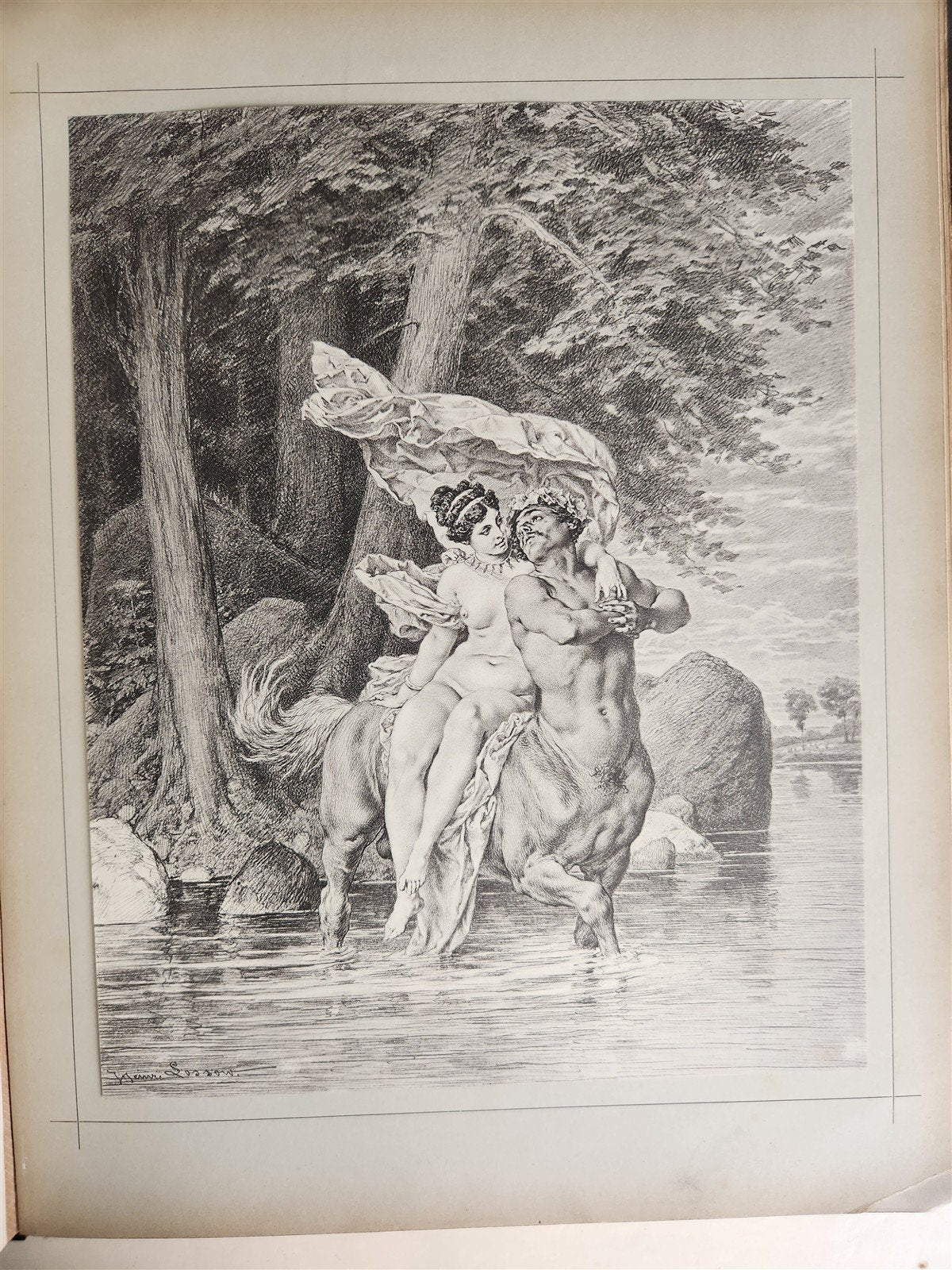 1880s OVID'S METAMORPHOSES ILLUSTRATED antique EROTICA LARGE FOLIO