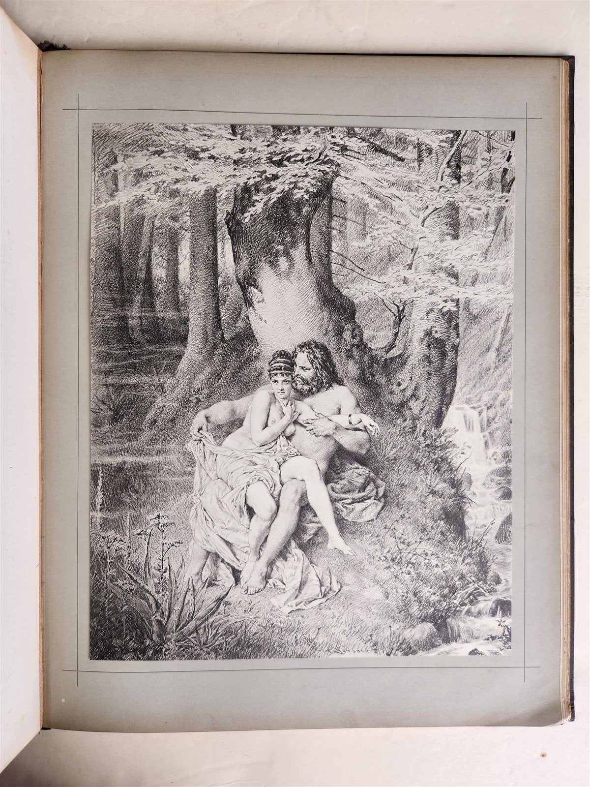 1880s OVID'S METAMORPHOSES ILLUSTRATED antique EROTICA LARGE FOLIO