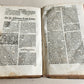 1607 GERMAN THEOLOGY ILLUSTRATED antique PIGSKIN BOUND FOLIO