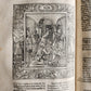 1607 GERMAN THEOLOGY ILLUSTRATED antique PIGSKIN BOUND FOLIO