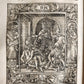 1607 GERMAN THEOLOGY ILLUSTRATED antique PIGSKIN BOUND FOLIO