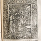 1607 GERMAN THEOLOGY ILLUSTRATED antique PIGSKIN BOUND FOLIO