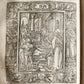 1607 GERMAN THEOLOGY ILLUSTRATED antique PIGSKIN BOUND FOLIO