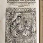 1607 GERMAN THEOLOGY ILLUSTRATED antique PIGSKIN BOUND FOLIO