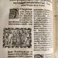 1607 GERMAN THEOLOGY ILLUSTRATED antique PIGSKIN BOUND FOLIO