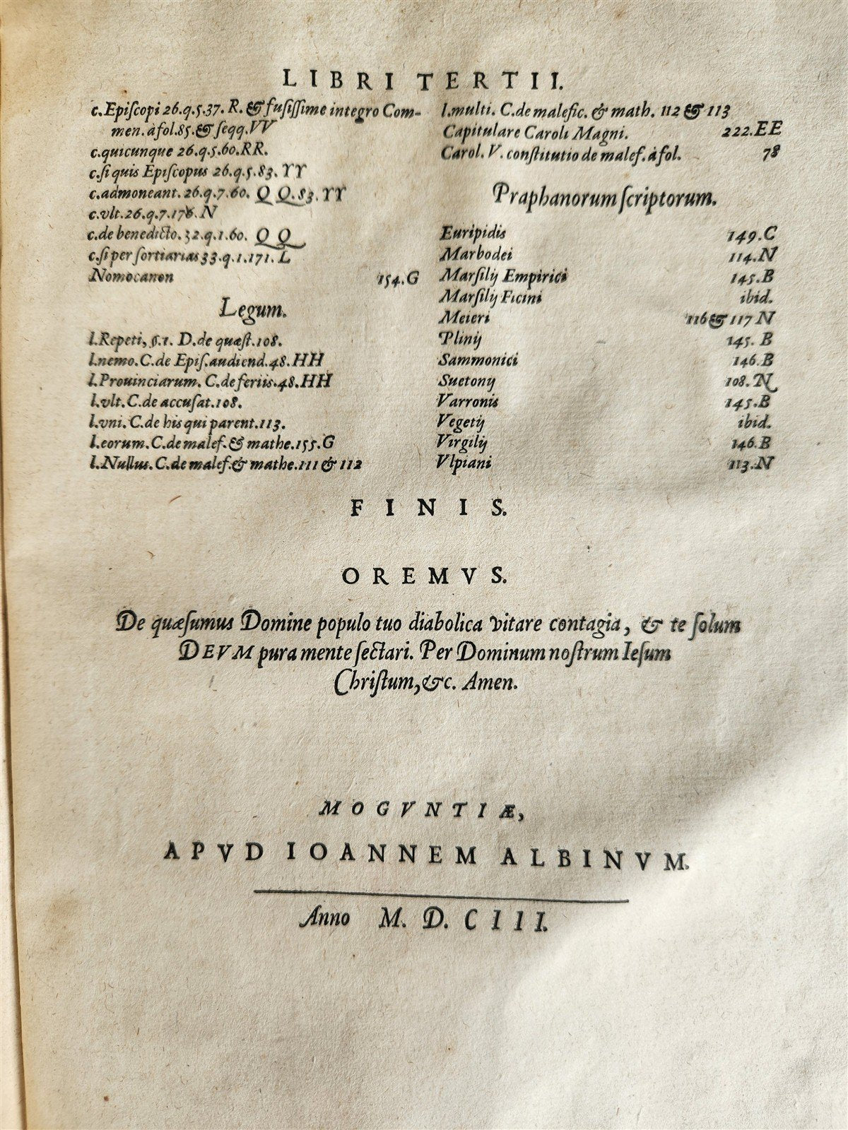 1603 Disquisitionum magicarum by Martin DEL RIO antique MAGIC TREATISE FOLIO