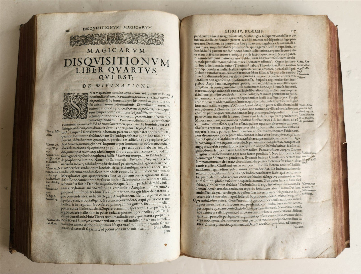 1603 Disquisitionum magicarum by Martin DEL RIO antique MAGIC TREATISE FOLIO