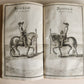 1700 HORSE BOOK FULLY ILLUSTRATED antique RIDING SCHOOL FOLIO