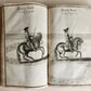 1700 HORSE BOOK FULLY ILLUSTRATED antique RIDING SCHOOL FOLIO