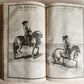 1700 HORSE BOOK FULLY ILLUSTRATED antique RIDING SCHOOL FOLIO
