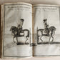 1700 HORSE BOOK FULLY ILLUSTRATED antique RIDING SCHOOL FOLIO