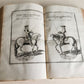 1700 HORSE BOOK FULLY ILLUSTRATED antique RIDING SCHOOL FOLIO