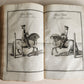 1700 HORSE BOOK FULLY ILLUSTRATED antique RIDING SCHOOL FOLIO