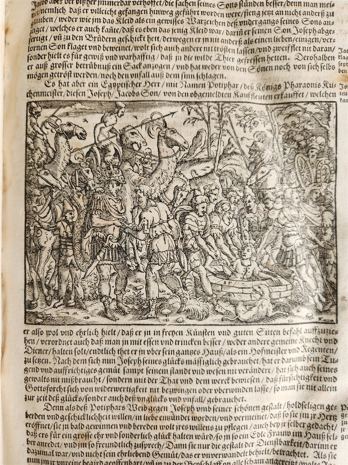 1569 FLAVIUS JOSEPHUS ILLUSTRATED JEWISH HISTORY antique PIGSKIN FOLIO JUDAICA