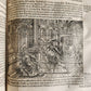 1569 FLAVIUS JOSEPHUS ILLUSTRATED JEWISH HISTORY antique PIGSKIN FOLIO JUDAICA
