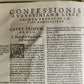 1569 CONFESSIONS of ST.AUGUSTINE by Jerónimo Torres antique PIGSKIN BOUND FOLIO