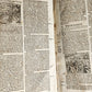 1597 BIBLE in GERMAN ILLUSTRATED by Bocksberger & J. Amman antique PIGSKIN FOLIO