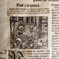 1597 BIBLE in GERMAN ILLUSTRATED by Bocksberger & J. Amman antique PIGSKIN FOLIO