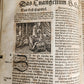 1597 BIBLE in GERMAN ILLUSTRATED by Bocksberger & J. Amman antique PIGSKIN FOLIO